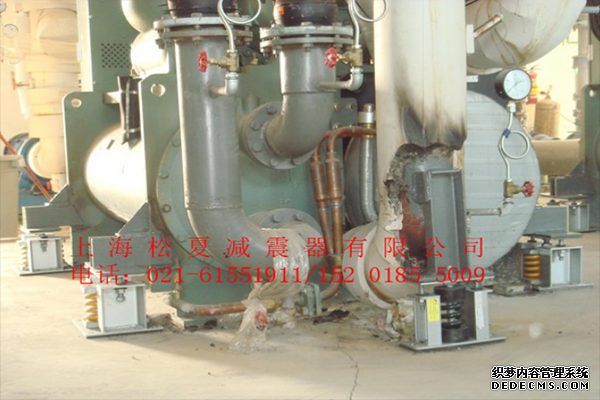 冷水主機(jī)ZTF可調(diào)式<a href='http://m.a0988.cn' target='_blank'><u>彈簧減震器</u></a>使用案例